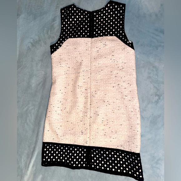 CLOSET CLOSING!!!🌳ANN TAYLOR🌳TEXTURED MINI MOD SHIFT DRESS - Picture 10 of 12